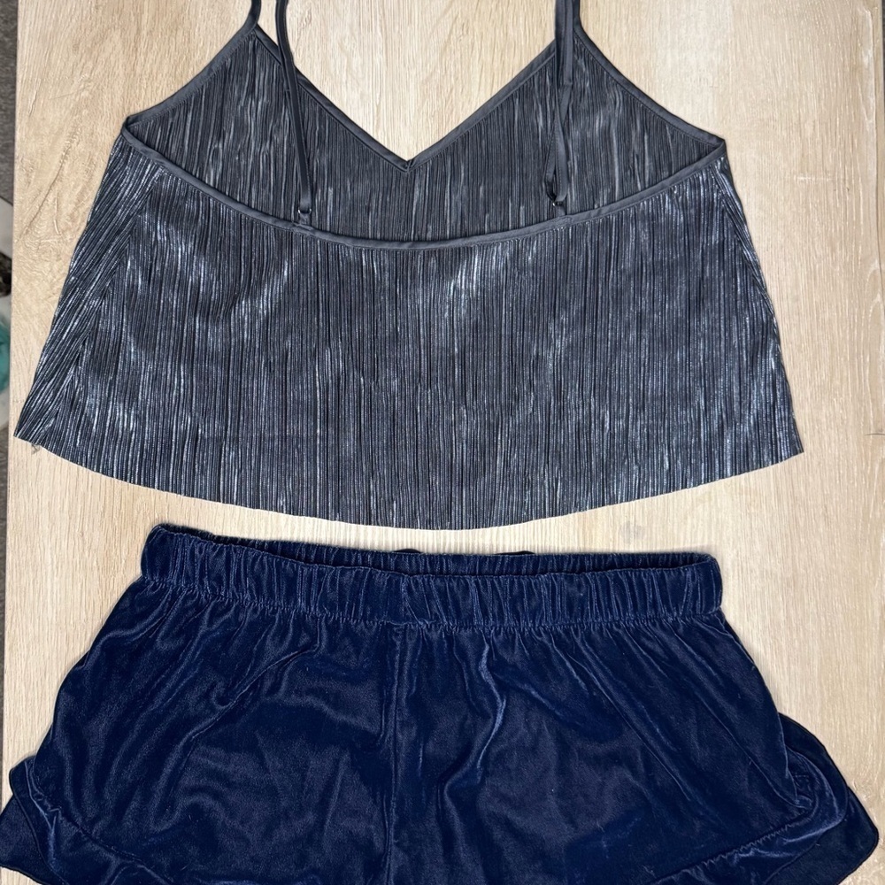 Victoria's Secret Blue Pajama Set